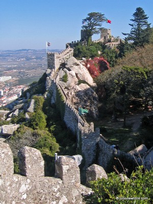 Moorish Castle walls, Sintra