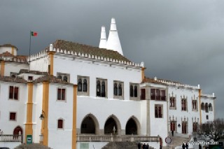 Royal Palace in Sintra, exterior