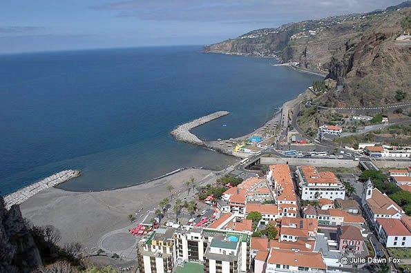 Ribeira Brava and beach, Madeira