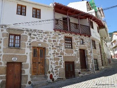 Traditional houses in Manteigas, Serra da Estrela